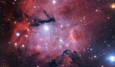 This image shows the star-forming region Gum 15. Image credit: ESO.