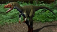 Life reconstruction of Proceratosaurus. Image credit: Nobumichi Tamura.