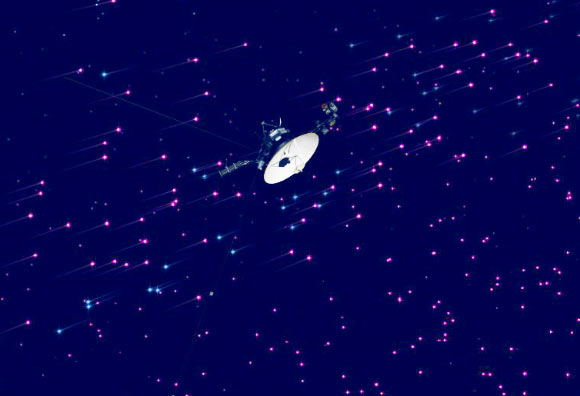 Voyager 1. Image credit: NASA.
