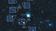 This image shows the nearby spiral galaxy Messier 101 and the seven newly discovered dwarf galaxies. Image credit: Allison Merritt et al.