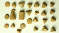 A few of the hundreds of clay tokens unearthed at Ziyaret Tepe, Turkey. Image credit: Ziyaret Tepe Archaeological Project.
