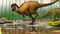 Reconstruction of Kulindadromeus zabaikalicus. Image credit: Andrey Atuchin.