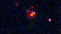 This image shows the galaxy cluster IRC 0218. Image credit: NASA / ESA / Kim-Vy Tran, Texas A&M University / Kenneth Wong, Academia Sinica Institute of Astronomy & Astrophysics.