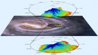 Maps of the measured DIB absorption in respect to the area they cover in our Milky Way Galaxy. Image credit: Janez Kos / Nick Risinger / RAVE team.
