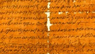 1,500-year-old ‘Last Supper’ papyrus from Egypt. Image credit: Roberta Mazza / University of Manchester.