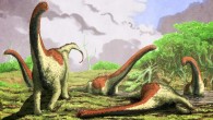 This artist's rendition shows likely paleoenvironment of Rukwatitan bisepultus. Image credit: Mark Witton / University of Portsmouth.