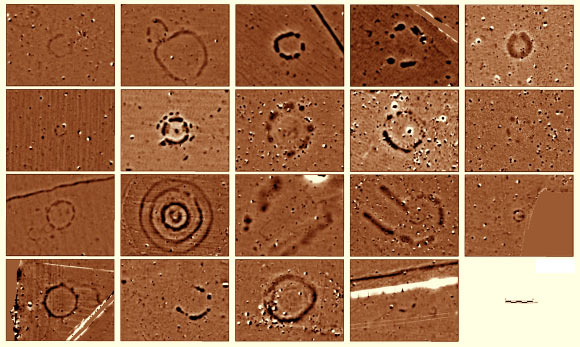 Archaeologists discovered more than a dozen of new monuments close to Stonehenge. Image credit: Mario Wallner / LBI ArchPro / Stonehenge Hidden Landscapes Project.