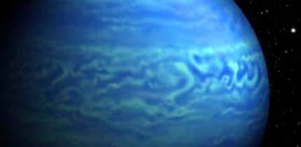 This artist's conception shows W0855, the coldest known brown dwarf. Image credit: NASA / JPL-Caltech / Penn State University.