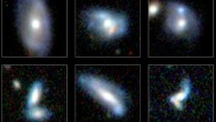 Some of 22,000 merging galaxies identified within the GAMA survey. Image credit: Simon Driver / Aaron Robotham / ICRAR.