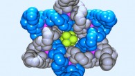 Space-filling representation of the Star of David catenane. Image credit: David A. Leigh et al.