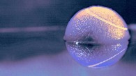 An artist's conception of a Majorana fermion floating at the surface of the Fermi sea. Image credit: Alexey Drjahlov.
