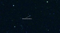 This image show the star-forming galaxy SDSS J092159.38+450912.3. Image credit: Centre de Données astronomiques de Strasbourg / SIMBAD.