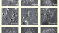 Some of the 70 irregular mare patches (s – smooth; u – uneven) Dr Braden and her colleagues identified on the Moon’s surface. Image credit: NASA / GSFC / Arizona State University.