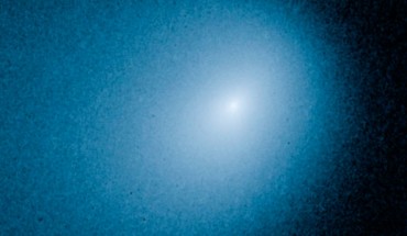 This image shows Comet 2013 A1, also known as Siding Spring, as captured by Wide Field Camera 3 on NASA's Hubble Space Telescope. Image credit: NASA / ESA / J.-Y. Li, Planetary Science Institute.