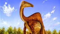 Reconstruction of Deinocheirus mirificus. Image credit: © Michael Skrepnick.
