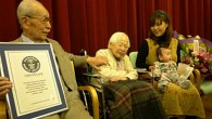 Misao Okawa (born on March 5, 1898) and her relatives: she is a Japanese supercentenarian who is, at the age of 116 years, the world's oldest living person; she married in 1919, has three children, four grandchildren and six great-grandchildren, and now lives in Osaka. Image credit: © Guinness World Records.