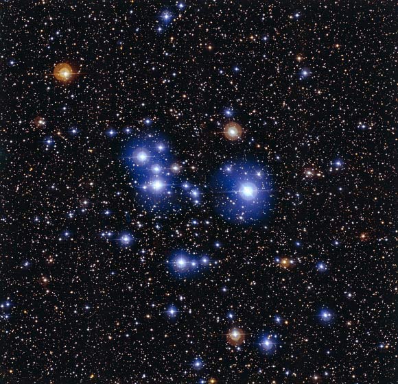 Star cluster Messier 47. Image credit: ESO.
