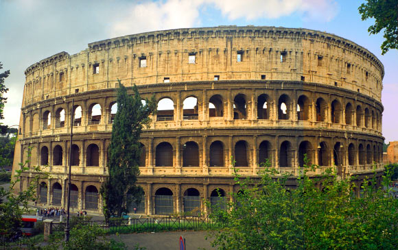 Colosseum in Rome, Italy. Image credit: Jerzy Strzelecki / CC BY 3.0.