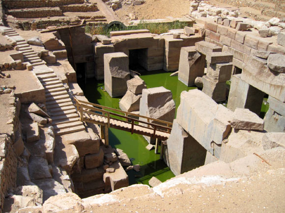 The Osireion in Abydos, Egypt. Image credit: Olaf Tausch / CC-BY 3.0.