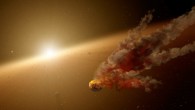 Chondrules in meteorites are the remnants of early protoplanetary collisions, scientists say. Image credit: NASA / JPL-Caltech.