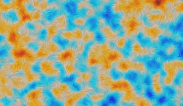 Zoom on the CMB polarization, filtered to show mostly the signal detected on scales around 5 degrees on the sky. Image credit: ESA / Planck Collaboration.