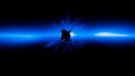Comparing Hubble images of the gas-and-dust disk encircling the young star Beta Pictoris taken in 1997 and 2012, astronomers find that the dust distribution has barely changed over 15 years despite the fact that the entire structure is orbiting the star like a carousel. Image credit: NASA / ESA / D. Apai, University of Arizona, Tucson / G. Schneider, University of Arizona, Tucson.