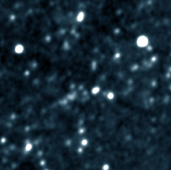 The star cluster Camargo 438. Image credit: D. Camargo / NASA / WISE.