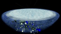 Artist impression of the protoplanetary disc around MWC 480. Image credit: B. Saxton / NRAO / AUI / NSF.