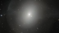 This image shows the shell elliptical galaxy NGC 2865. Image credit: ESA / Hubble / NASA / Judy Schmidt.
