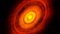This image shows the protoplanetary disc surrounding the young star HL Tauri. Image credit: ALMA / ESO / NAOJ / NRAO.