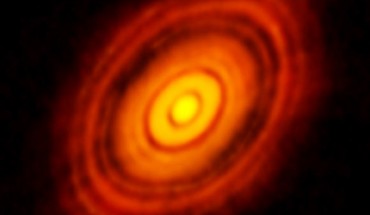 This image shows the protoplanetary disc surrounding the young star HL Tauri. Image credit: ALMA / ESO / NAOJ / NRAO.
