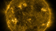 Dr Adrian Daw of NASA’s Goddard Space Flight Center and his colleagues have gathered some of the strongest evidence to date to explain what makes the Sun’s outer atmosphere so much hotter than its surface. Image credit: NASA / SDO.