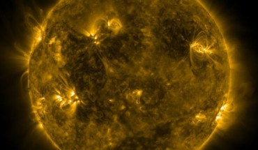 Dr Adrian Daw of NASA’s Goddard Space Flight Center and his colleagues have gathered some of the strongest evidence to date to explain what makes the Sun’s outer atmosphere so much hotter than its surface. Image credit: NASA / SDO.