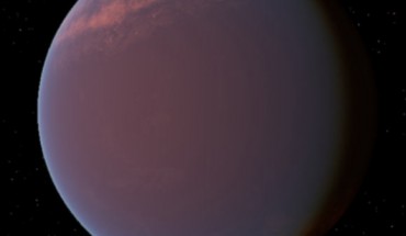 A hypothetical mini-Neptune. Image credit: DLR Institute of Planetary Research.