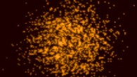 Atoms of potassium-40 are cooled during imaging by laser light, allowing thousands of photons to be collected by the new microscope. Image credit: Lawrence Cheuk / MIT.