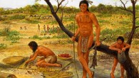 Early farmers. Image credit: sjs.org / CC BY-SA 3.0.