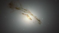 This image of Messier 84 does not show the whole galaxy but only its very interesting center, and is likely to be the best image of the region ever captured. Image credit: ESA / Hubble / NASA.