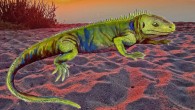 An artist’s reconstruction of Clevosaurus sectumsemper. Image credit: Katharine Whiteside / Sci-News.com.