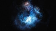 This is an artist’s impression of the galaxy CR7. Image credit: M. Kornmesser / ESO.