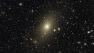 The huge halo around the giant elliptical galaxy Messier 87 appears on this image. The image also reveals many other galaxies forming the Virgo Cluster, of which Messier 87 is the largest member. Image credit: Chris Mihos, Case Western Reserve University / ESO.