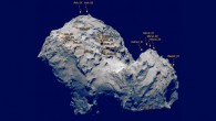 Active pits on Comet 67P/Churyumov-Gerasimenko. Image credit: Jean-Baptiste Vincent et al.