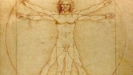The Vitruvian Man, a drawing by Leonardo da Vinci around 1490.