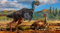 An artist impression of Huanansaurus ganzhouensis. Image credit: Chuang Zhao.