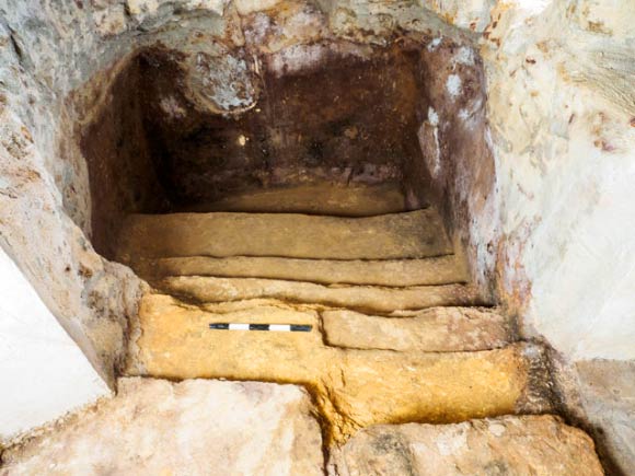 The 2,000-year-old miqwe. Image credit: Assaf Peretz / Israel Antiquities Authority.