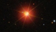This image shows the quintuple star system J093010 (center). Image credit: Centre de Données astronomiques de Strasbourg / SIMBAD.