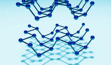 The black phosphorus crystal structure is composed of puckered honeycomb layers with an interlayer distance of 0.5 nm. Image credit: V. Tayari et al.