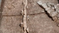 A drainage pipe found at the Legio VI Ferrata’s camp site. Image credit: Jezreel Valley Regional Project.