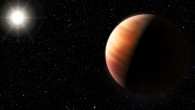 An artist’s rendering shows an exoplanet called HIP 11915b around the Sun-like star HIP 11915. Image credit: ESO / M. Kornmesser.