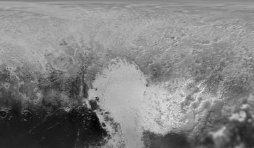 Global map of Pluto as of July 28, 2015. Image credit: NASA / Johns Hopkins University Applied Physics Laboratory / Southwest Research Institute.