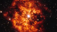 This Hubble image shows the nebula M1-67 around the Wolf-Rayet star WR 124. Image credit: NASA / ESA / Hubble / Judy Schmidt, geckzilla.com.